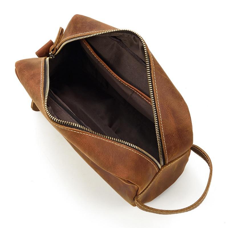 Rio Dopp Kit open showing the inside of the toiletry bag