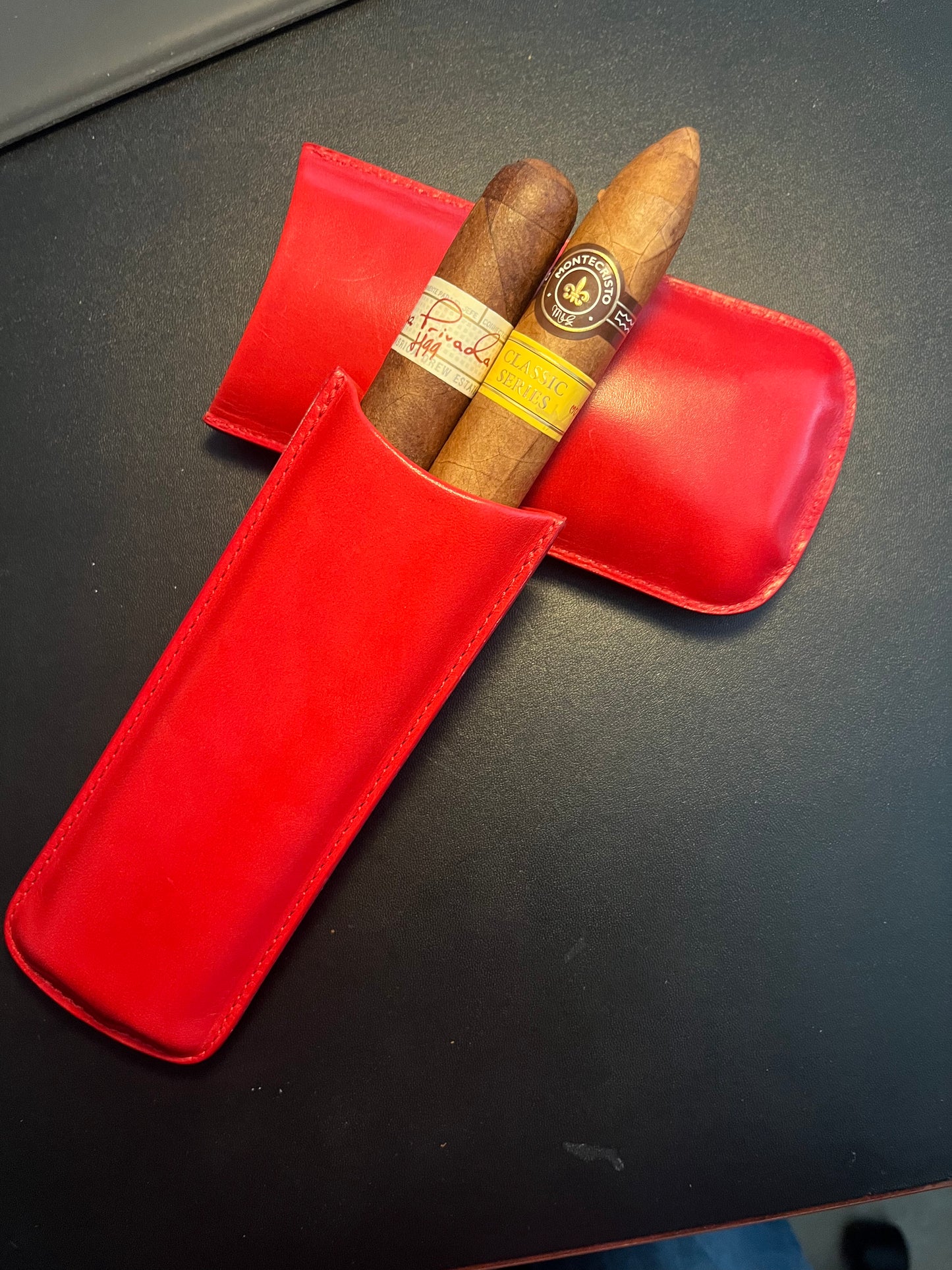 Cigar Holder | Leather Cigar Holder